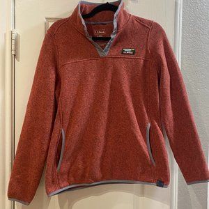 Women's L.L.Bean Sweater Fleece Pullover Size S